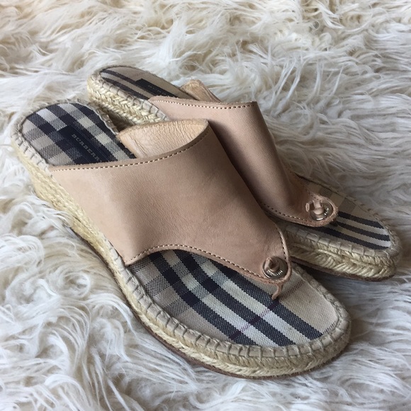 Burberry wedge sandals - Picture 2 of 6